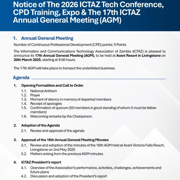 Notice of 2026 Conference